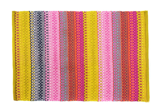 Cotton Kelim Rug With Backing