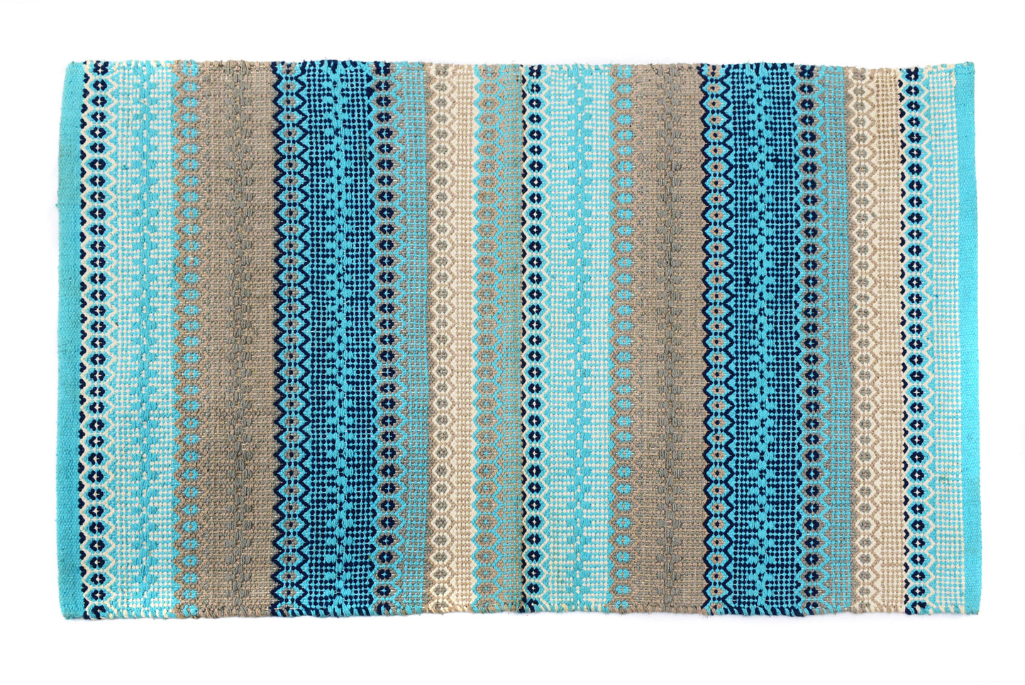 Cotton Kelim Rug With Backing