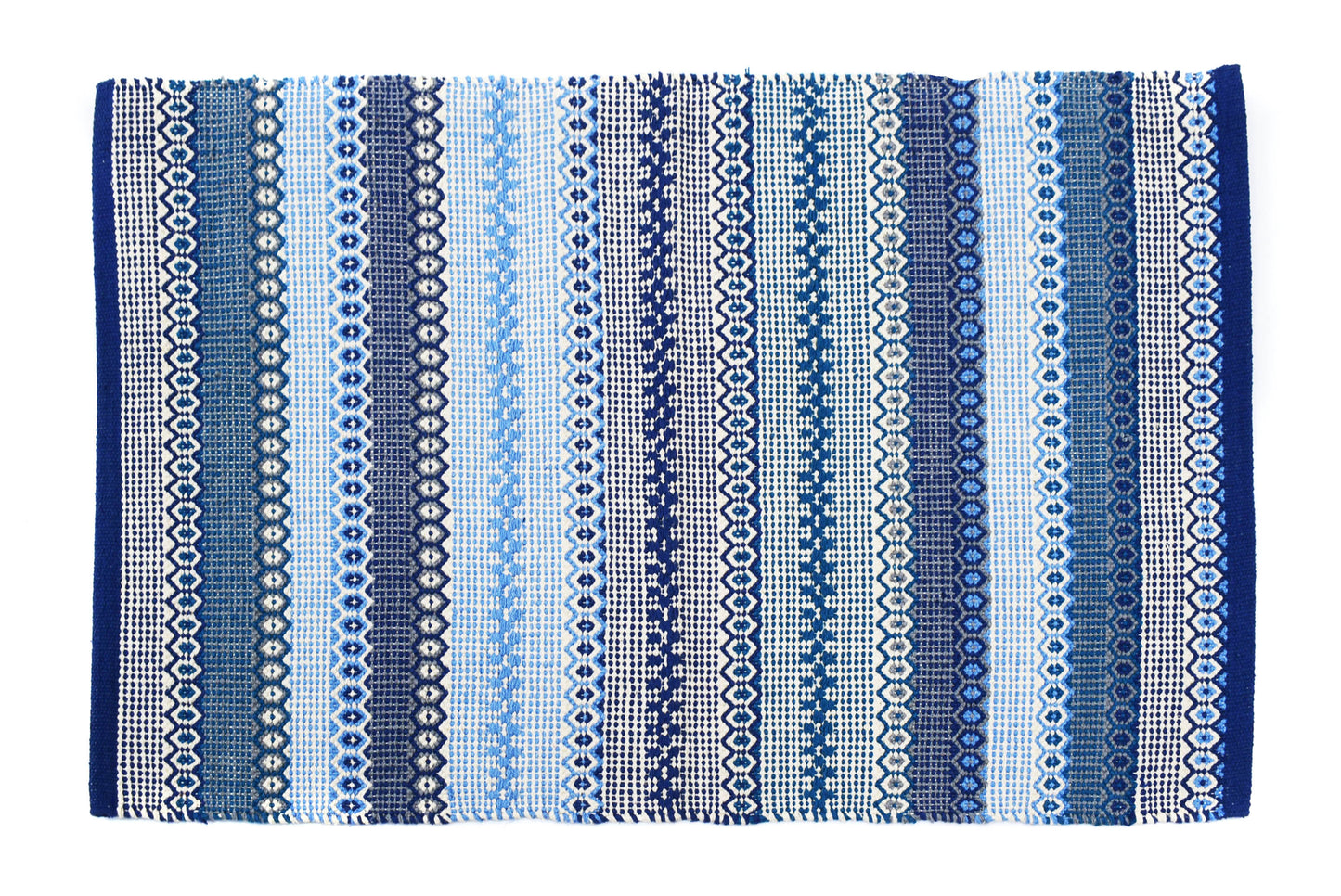 Cotton Kelim Rug With Backing