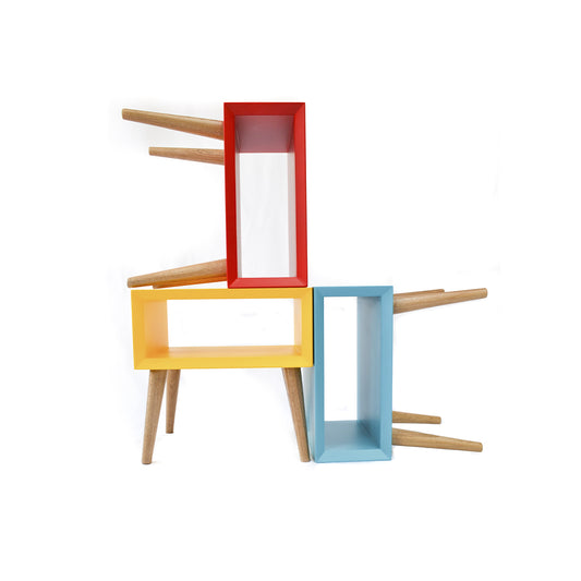 Mesa de Noche Retro Simple